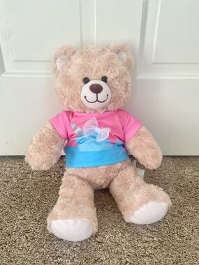 Build a Bear Stuffed Teddy Bear & Shirt